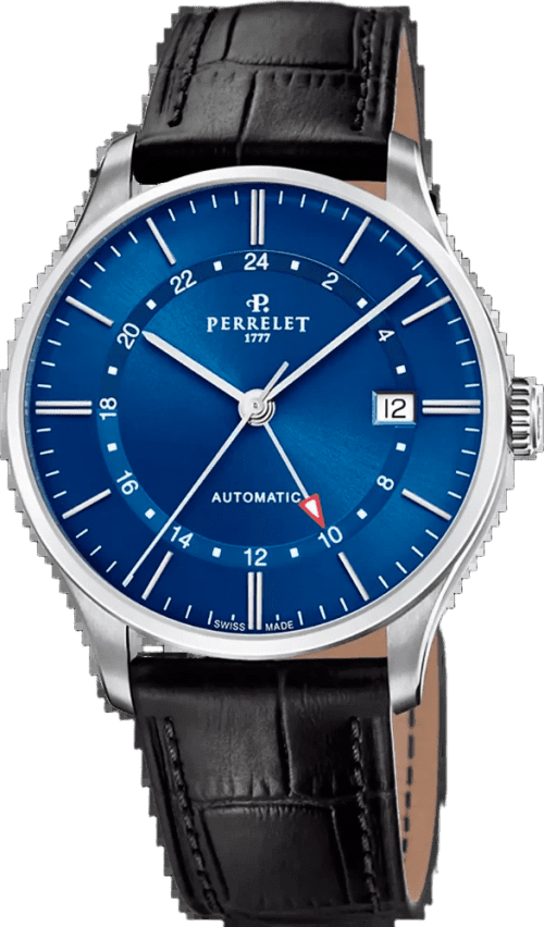 Perrelet Weekend GMT Blue