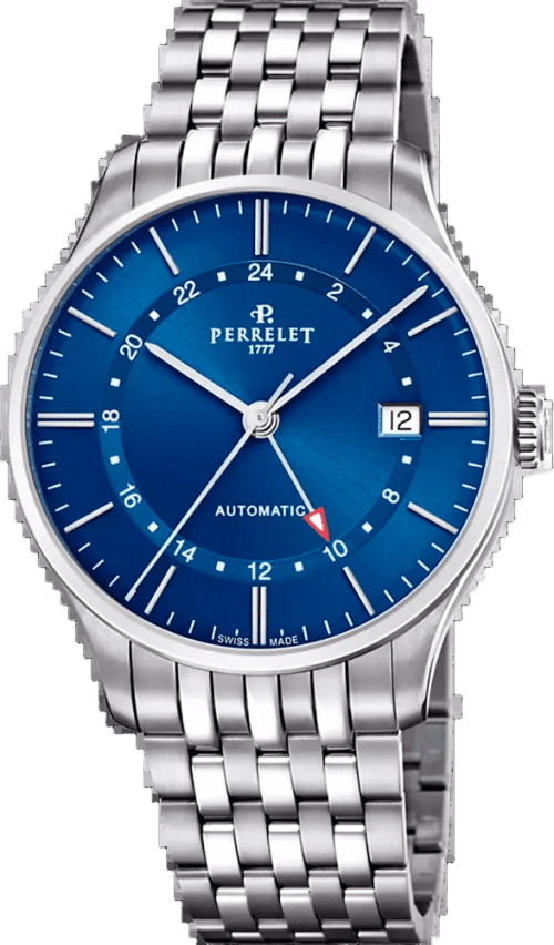 Perrelet Weekend GMT Blue