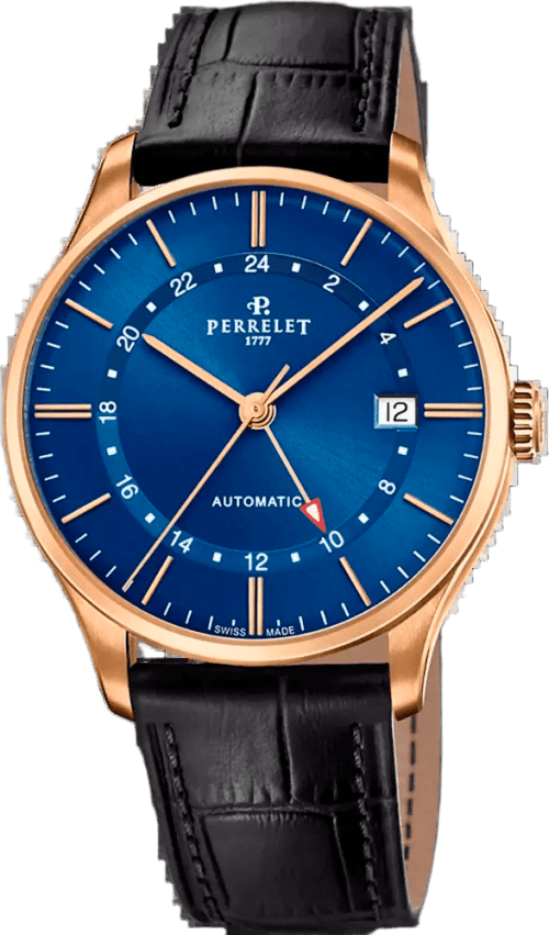 Perrelet Weekend GMT Blue