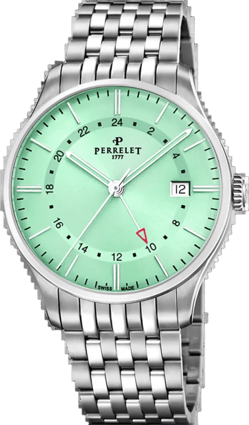 Perrelet Weekend GMT Green Mint