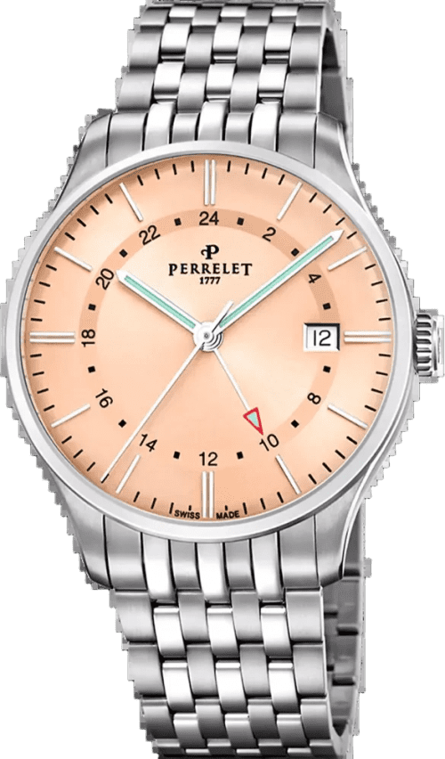 Perrelet Weekend GMT Salmon