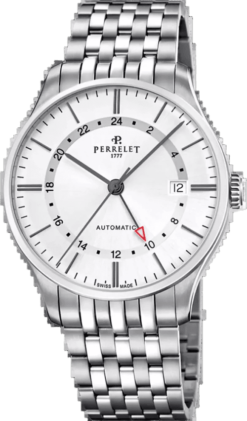 Perrelet Weekend GMT Silver