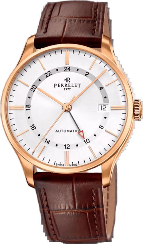 Perrelet Weekend GMT Silver