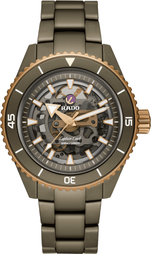 Rado Captain Cook High-tech Ceramic Skeleton