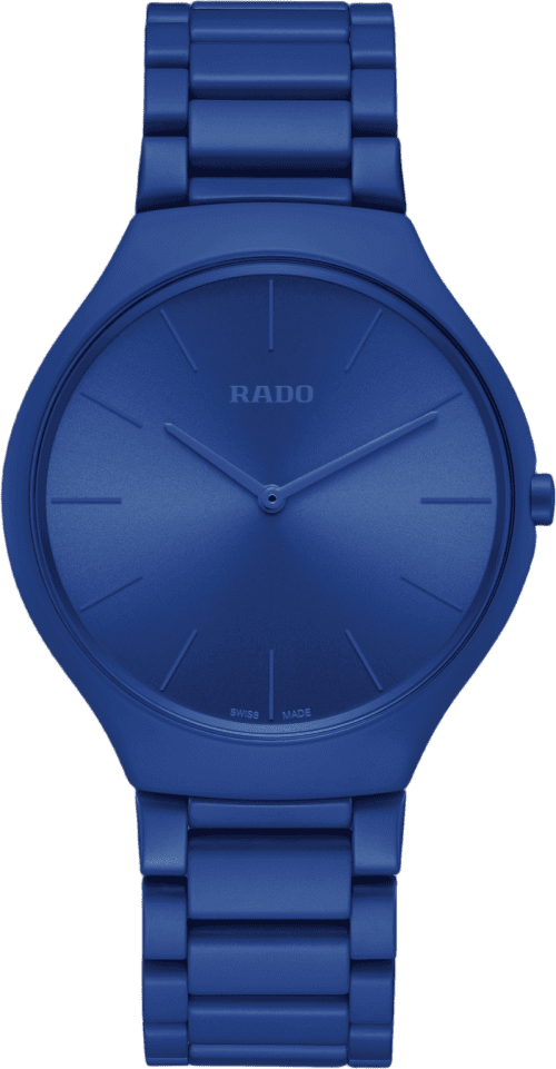 Rado True Round Thinline Les Couleurs™ Le Corbusier Spectacular Ultramarine 4320k