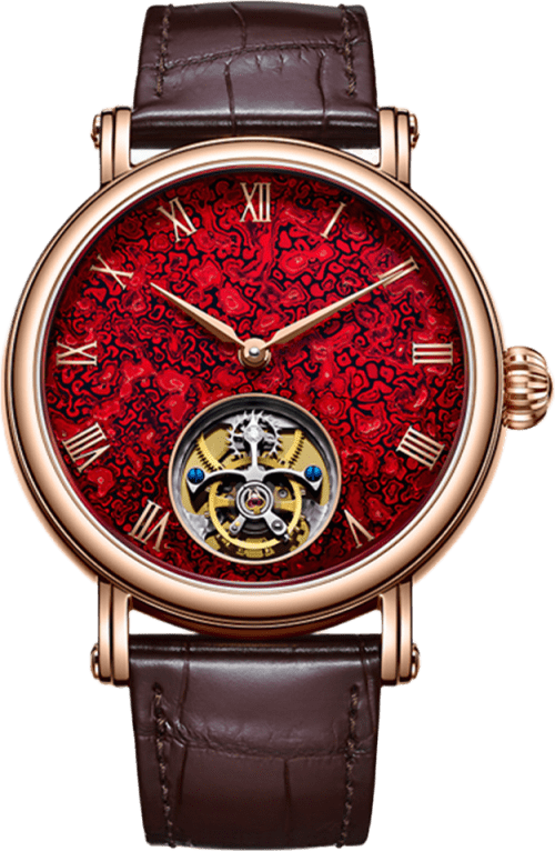 Seagull Chinese Zodiac Dragon Golden Lacquer Limited Tourbillon