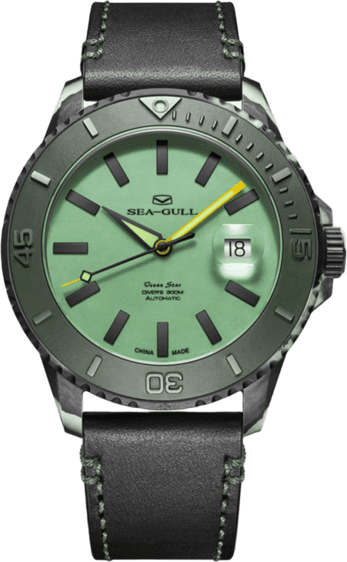 Seagull Luminous Carbon Fiber Case Watch