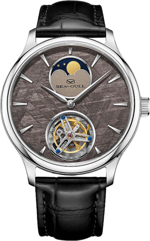 Seagull Meteorite Dial Moon Phase Watch