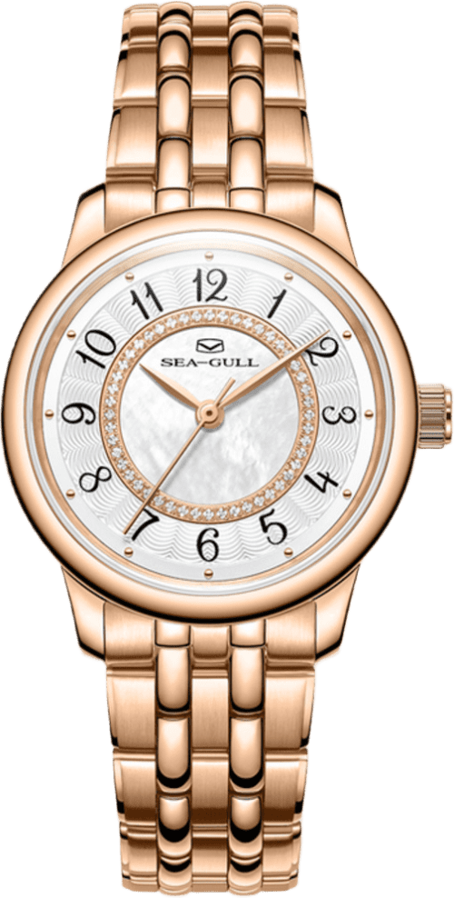 Seagull Mother-Of-Pearl Dial Elegant Watch