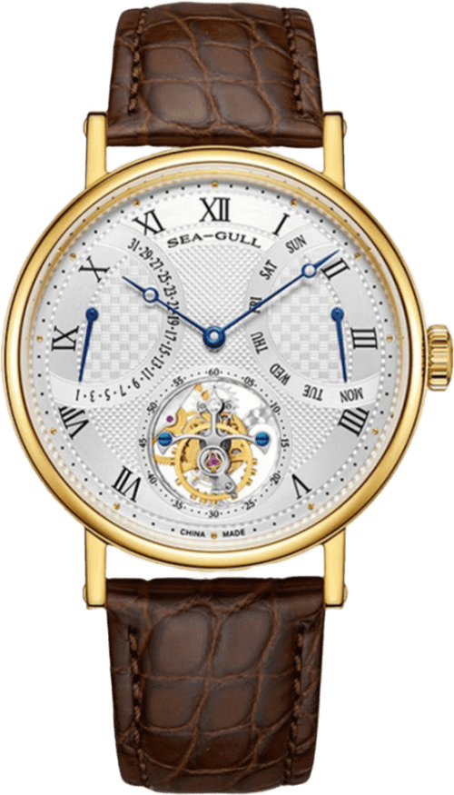 Seagull Off-Center Tourbillon Watch