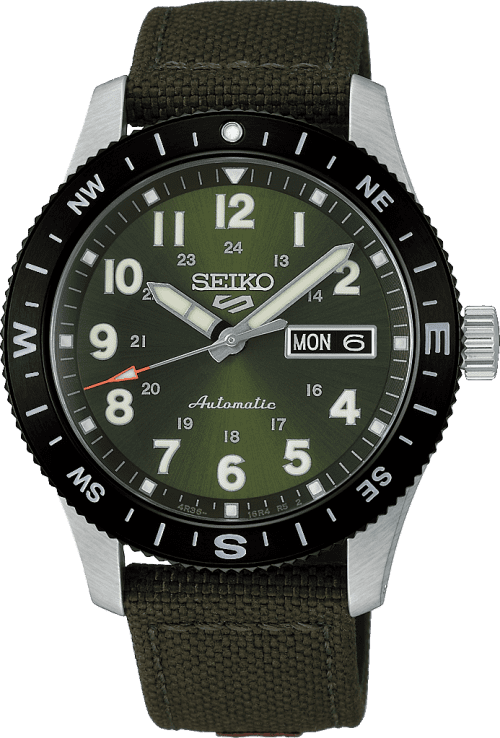 Seiko 5 Sports Field Fatigue Green