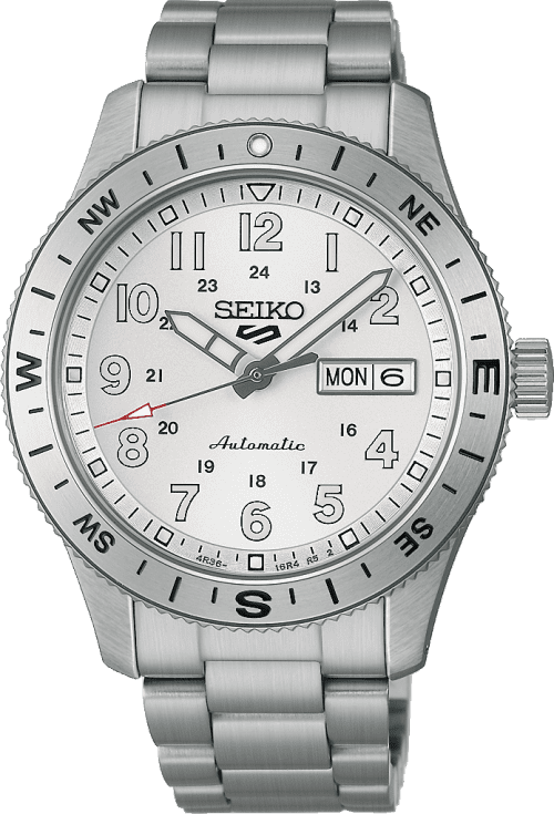 Seiko 5 Sports Field White Ensign