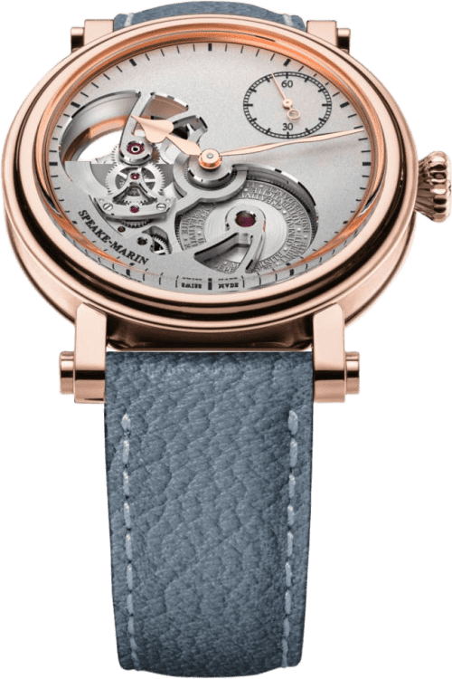 Speake Marin Openworked Sandblasted Red Gold