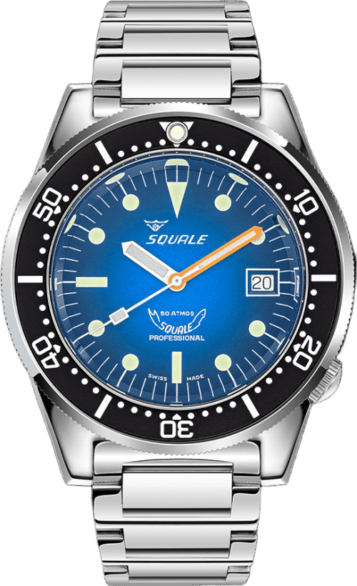 Squale 1521 Blue Ray Bracelet