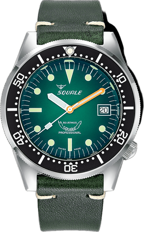 Squale 1521 Green Ray
