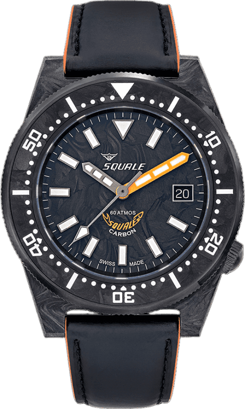 Squale T-183 Forged Carbon Orange