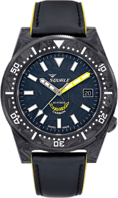 Squale T-183 Forged Carbon Yellow