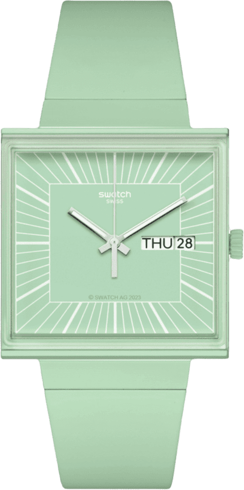 Swatch Bioceramic What If? Collection What If…mint?