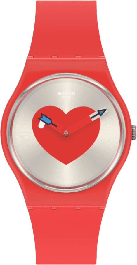 Swatch Chinese Valentine's Day Red Heart By Swatch