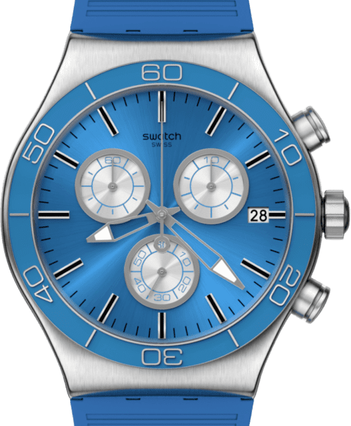 Swatch Monthly Drops Blue Is All