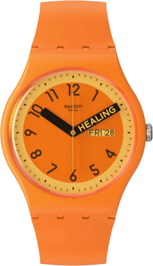 Swatch Pride Proudly Orange