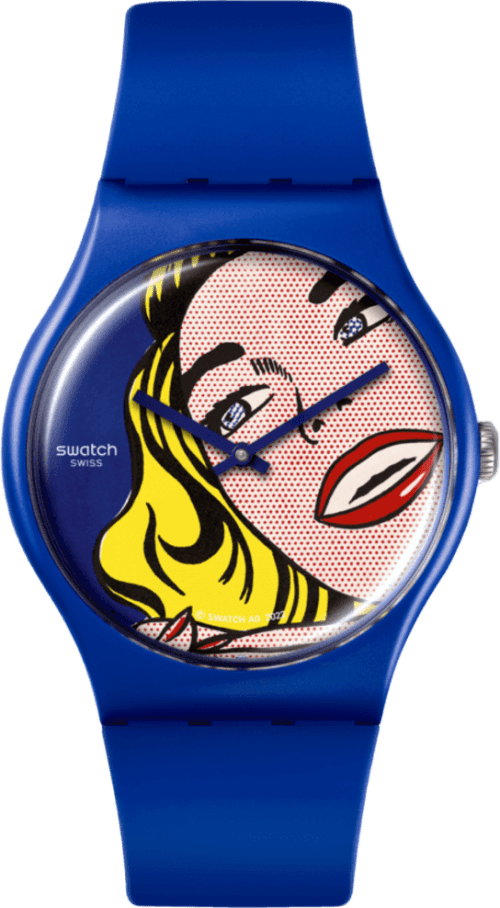 Swatch Swatch Art Journey 2023 Girl By Roy Lichtenstein, The Watch