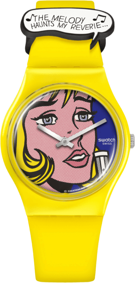 Swatch Swatch Art Journey 2023 Reverie By Roy Lichtenstein, The Watch