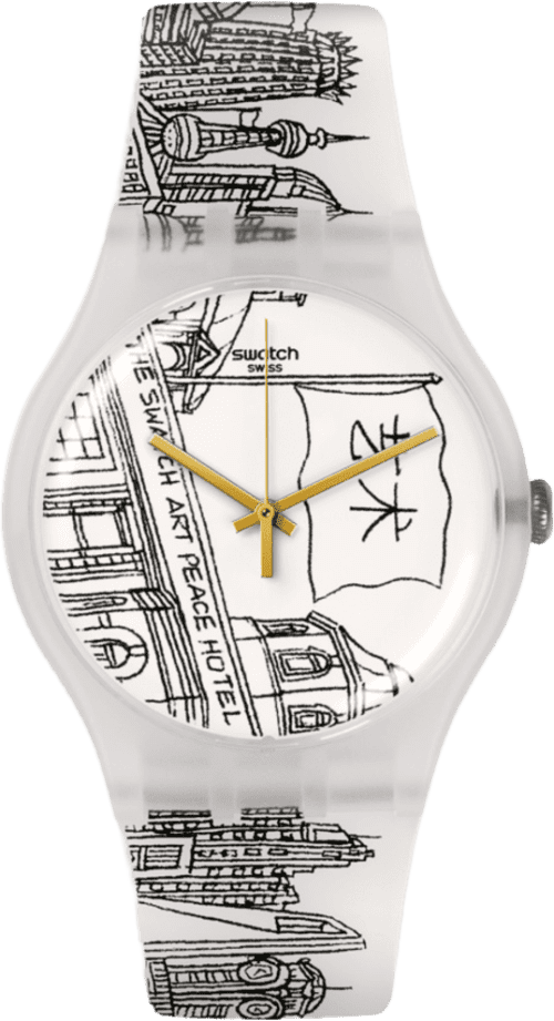 Swatch Swatch Art Peace Hotel Black & White The Swatch Art Peace Hotel