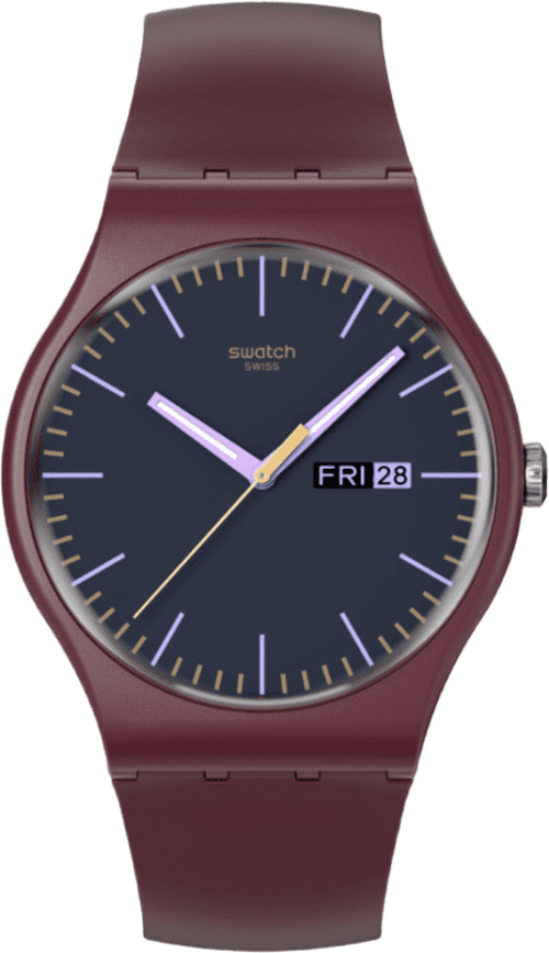 Swatch Swatch Essentials Burgundy Berry