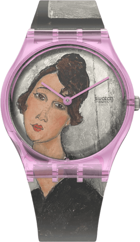 Swatch Swatch X Centre Pompidou Portrait Of Dédie, By Amedeo Modigliani