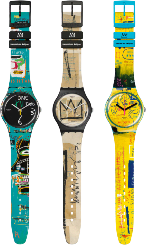 Swatch Swatch X Jean-michel Basquiat Triptych