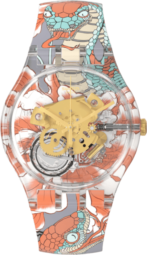 Swatch Swatch X You Canvas Lunar Zodiac Sxy - Snake