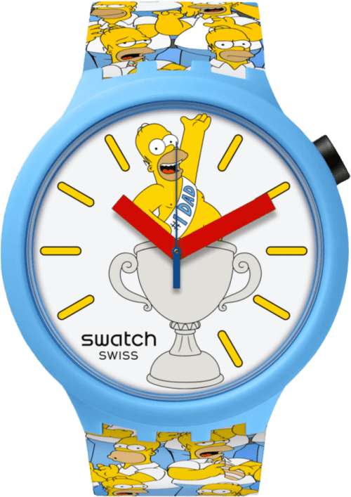 Swatch The Simpsons Collection Best. Dad. Ever.