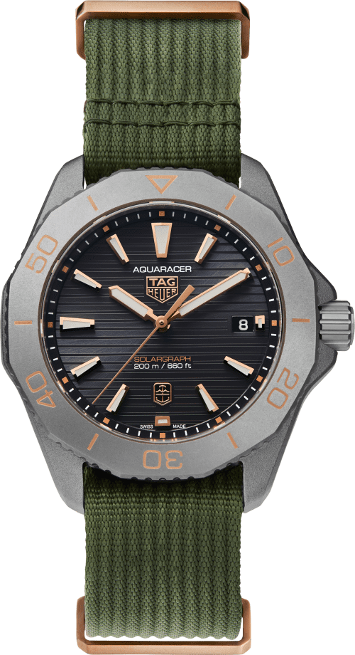 TAG Heuer Aquaracer Solargraph x Time+Tide "Sundowner"