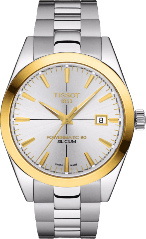 Tissot Tissot Gentleman Powermatic 80 Silicium Solid 18k Gold Bezel