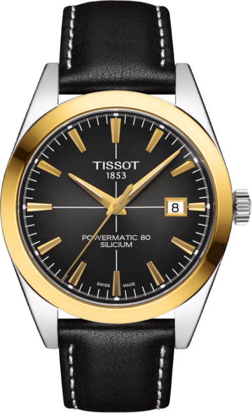Tissot Tissot Gentleman Powermatic 80 Silicium Solid 18k Gold Bezel