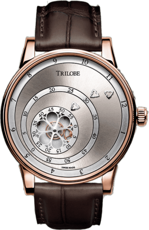 Trilobe Les Matinaux, Sunray Silver, Rose Gold