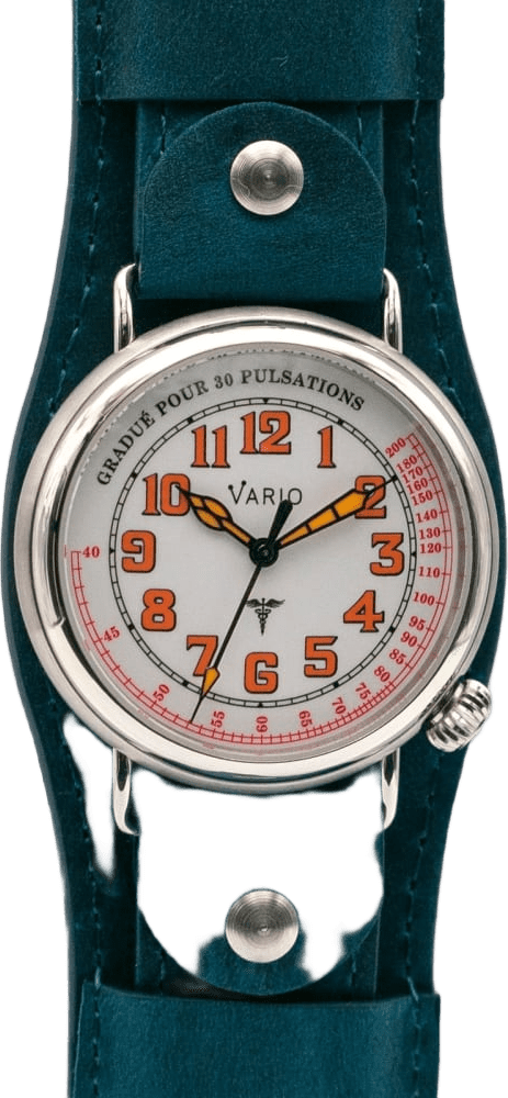 Vario 1918 Medic White Dial with Orange Lume