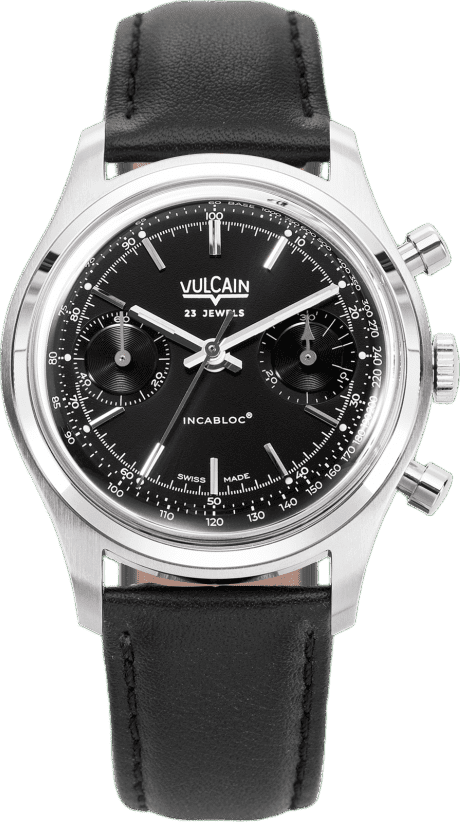 Vulcain Chronograph 70's - Black
