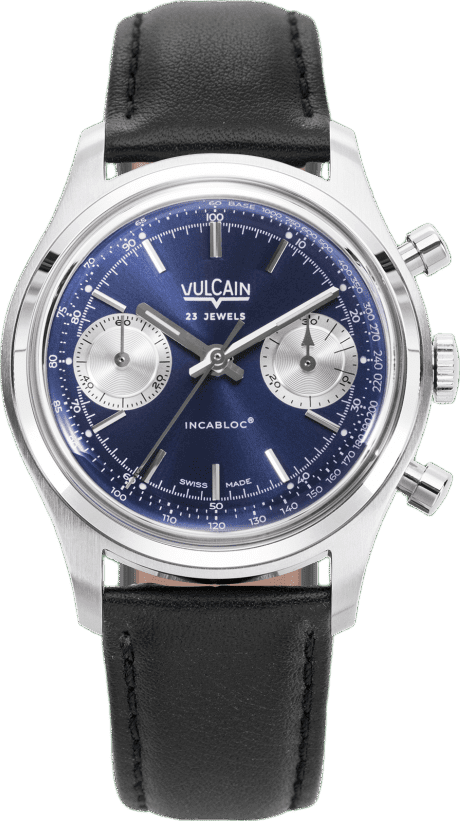 Vulcain Chronograph 70's - Blue