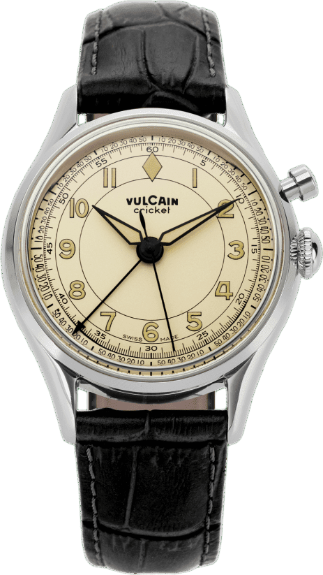 Vulcain Cricket Classique 39 mm - Eggshell