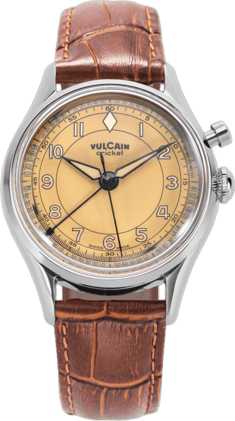 Vulcain Cricket Classique 39 mm - Khaki Brown