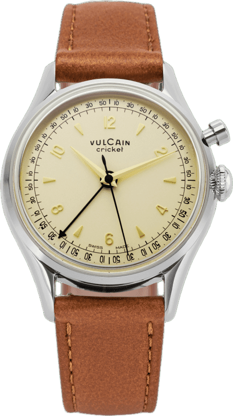 Vulcain Cricket Tradition 36 mm - Eggshell