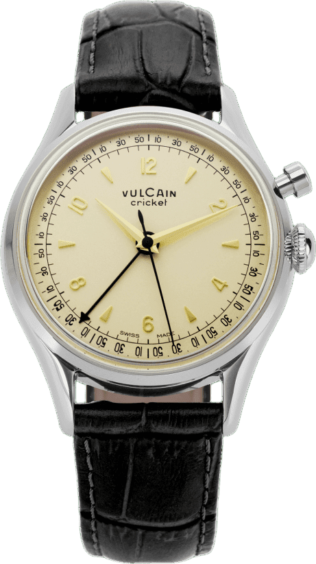 Vulcain Cricket Tradition 39 mm - Eggshell