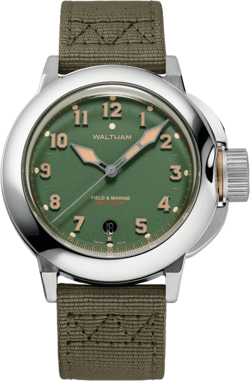 Waltham Field & Marine Automatic Military Green