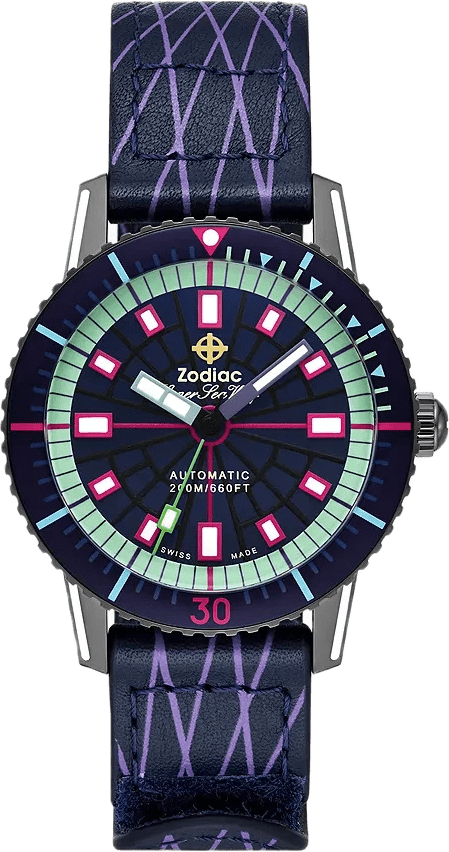 Zodiac Super Sea Wolf Compression Diver Automatic Watch