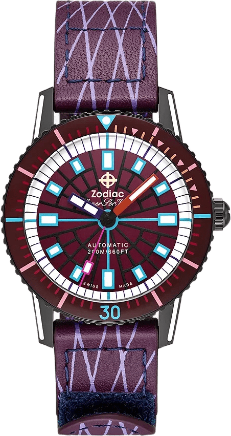 Zodiac Super Sea Wolf Compression Diver Automatic Watch