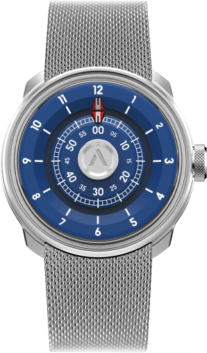 AISION NGIZED - Layer-0 Suspended Dial - Blue Dial