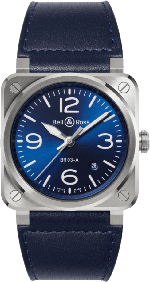 Bell & Ross Br 03 Blue Steel