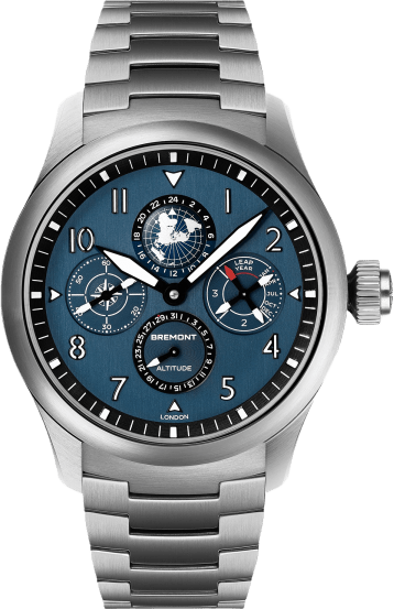 Bremont PERPETUAL CALENDAR GMT MONOPUSHER